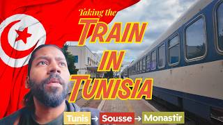 Travel vlog - Taking the Train in Tunisia | Tunis - Sousse - Monastir