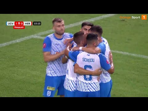 Universitatea Craiova AFC Hermannstadt Goals And Highlights