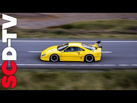 Ferrari F40 Flat Out In The Highlands! | SCD Extra