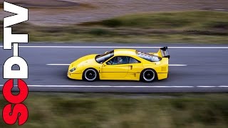 A scd members f40 out for sunset drive in the scottish highlands. as
you can see car has had various lm upgrades - we hope to do more
in-depth video ...