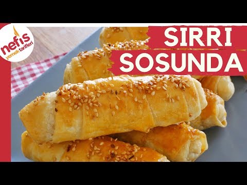 Peynirli Rulo Börek Tarifi - Hazır Yufkadan Kolay Çıtır Börekler. 