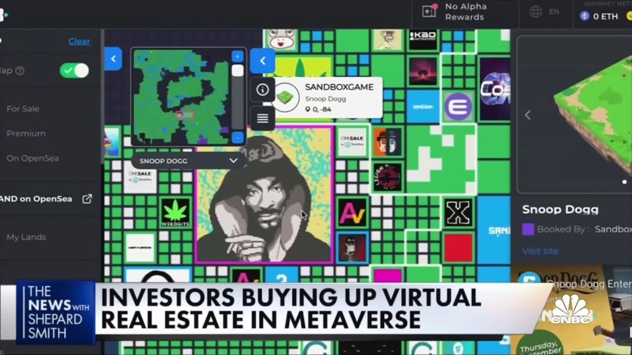 Investors pay millions for real estate in metaverse