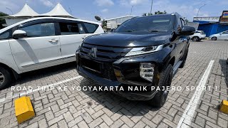ROAD TRIP KE YOGYAKARTA NAIK PAJERO SPORT DAKAR 2023! SEKALIAN TEST KONSUMSI BBMNYA! POV-147