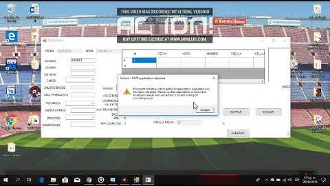 SOFTWARE DE NOMINA PARA TRABAJADORES VB
