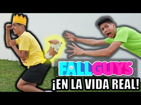 ¡JUEGOS DE Fall Guys EN LA VIDA REAL! - [ANTRAX] ☣