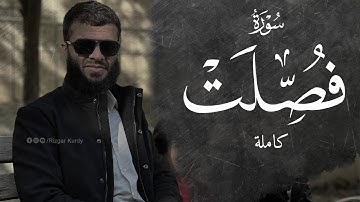 سورة فصلت كاملة | رزكار الكردي هدوء وتلاوة مؤثر جدا