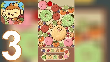 QS Monkey Land King of Fruits - Gameplay Walkthrough Part 3 - 2070 Score (iOS, Android)