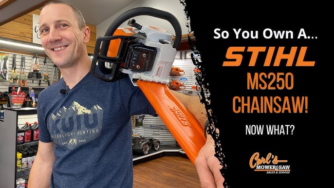 MS 251 CB-E, Powerful Lightweight Adjustable Chainsaw