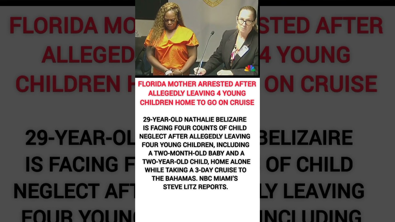 Florida Mom Arrested After Allegedly Leaving 4 Kids Home Alone for Cruise