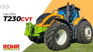 Trator Valtra T230CVT + Hidráulico Frontal ROHR