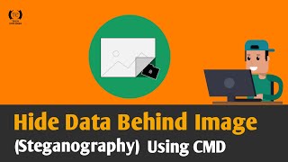 How to hide files behind image?|| Steganography