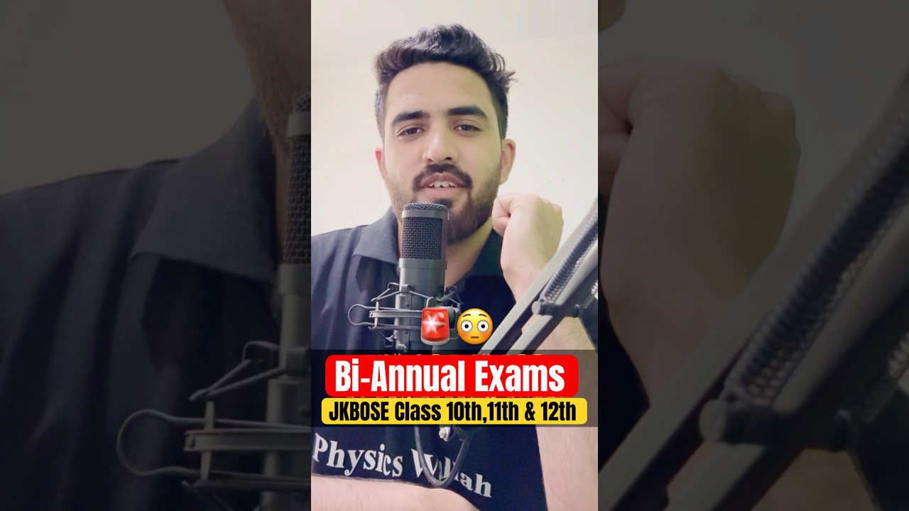 Important For All JKBOSE Class 10th, 11th, 12th Bi Annual Students🚨😳