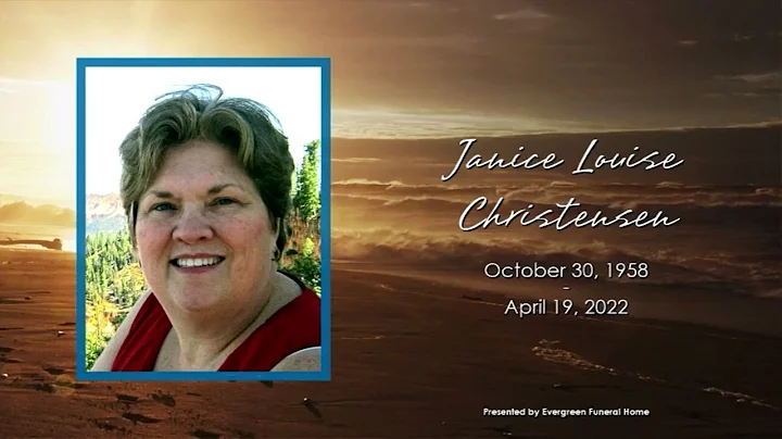 Janice Christensen Funeral Service June 25, 2022
