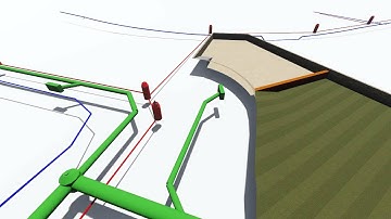 Civil3D Utility in 3D