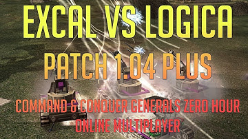 ExCaL vs Logica - Patch 1.04 PLUS - C&C Generals Zero Hour Online Multiplayer