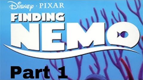 Let’s Play Finding Nemo The Video Game Part 1: Going To School