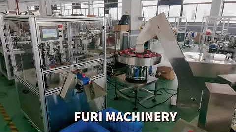 Cap wadding lining machine for o ring foam sealing cap inserting machine