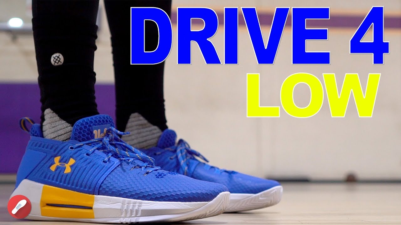 men's ua drive 4 low basketball shoes