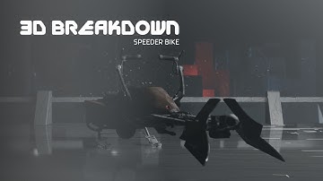 Speeder Bike Star Wars CGI Breakdown | Blender