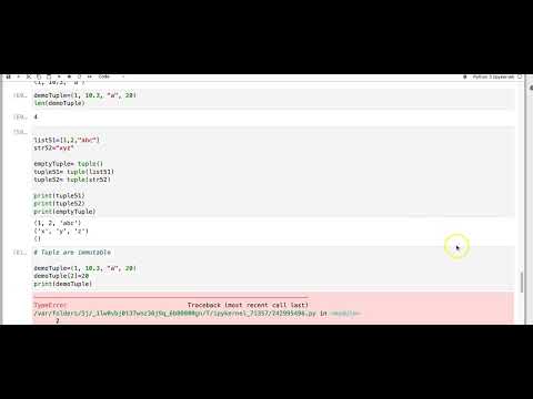 12.1 PythonTuplesBasics