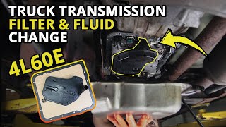 2004 Chevy Silverado 4L60e Transmission Fluid and Filter Change - Tahoe Suburban Sierra Yukon 1500