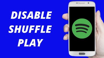 How To Disable Shuffle Play On Spotify ! Easy
