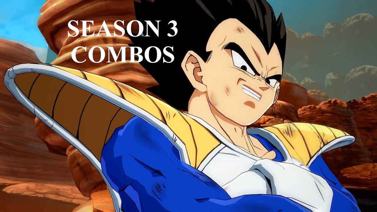 DBFZ Season 3 Base Vegeta Combos | Dragon Ball FighterZ ...