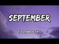 Earth, Wind & Fire - September (Lyrics)