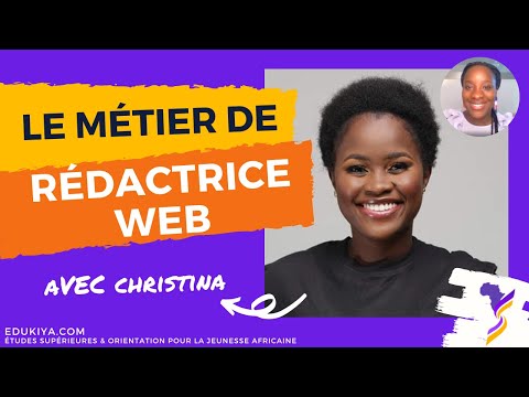 Le métier de Rédactrice / Rédacteur Web avec Christina