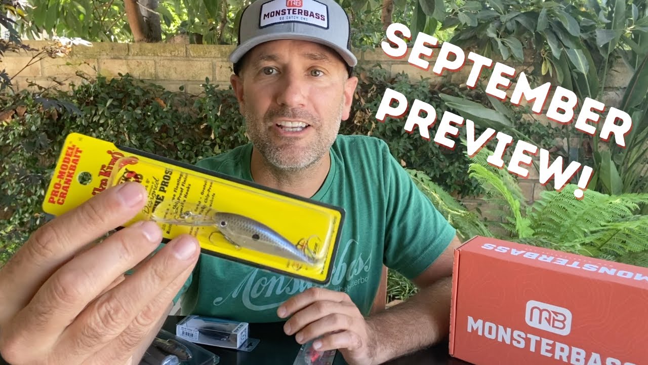 September MONSTERBASS Box PREVIEW!  The Best Baits Coming Your Way 