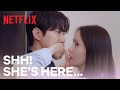 Junho and yoona almost get caught together in their hotel room  king the land ep 8 eng sub