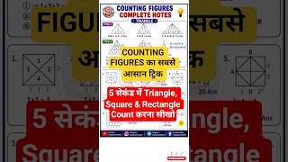 Counting Figures Tricks | Triangle Counting Short Tricks | SSC CGL Reasoning Hindi