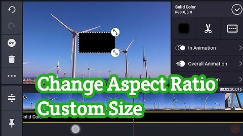 Change Aspect Ratio In Kinemaster Tamil | Custom Size in Kinemaster Tamil Tutorial