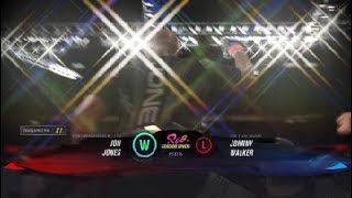 Jone Jones Vs Johny Walker