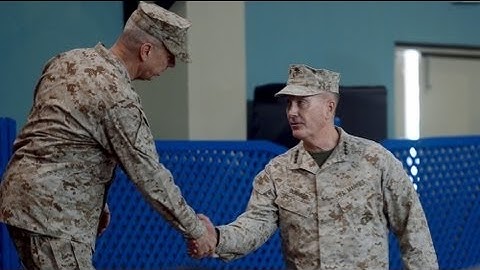 Command changes in Afghanistan