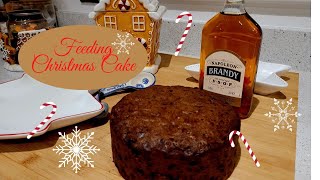 How To Feed Your Christmas Cake | For beginners
