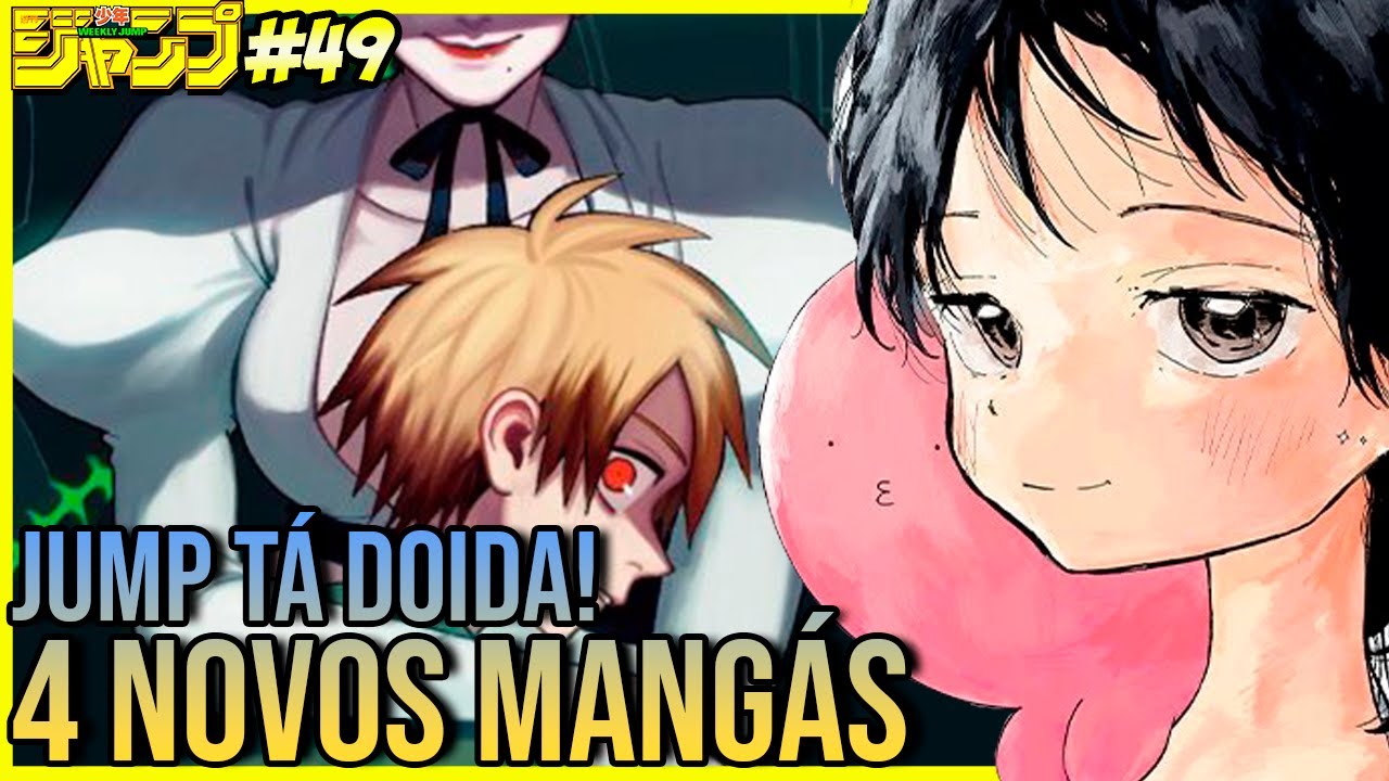 BOMBA! 4 NOVOS MANGÁS VÃO ESTREAR NA JUMP! | JUMP FICOU LOUCA E ISSO É BOM! | ToC 49 Jump 2022