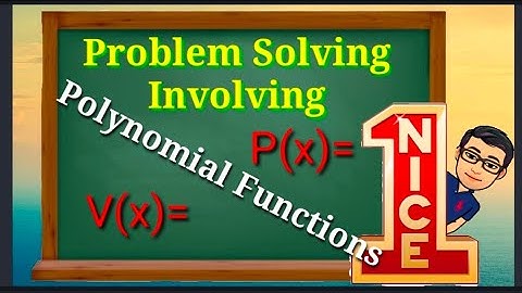 Grade 10 - Solving Problems Involving Polynomial Functions - Tagalog/English