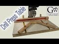 Drill Press Table