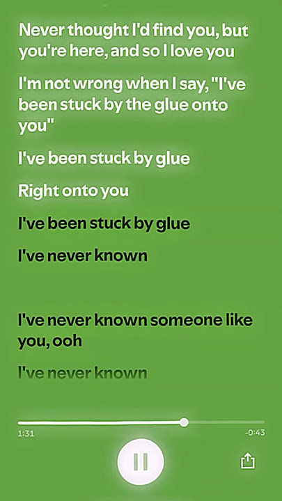 glue song [finding the right words to use for this song, i have...] - beabadoobee (sped up)┊serein.