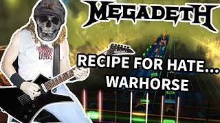 Megadeth - Recipe for Hate... Warhorse 97% (Rocksmith 2014 CDLC) Guitar Cover