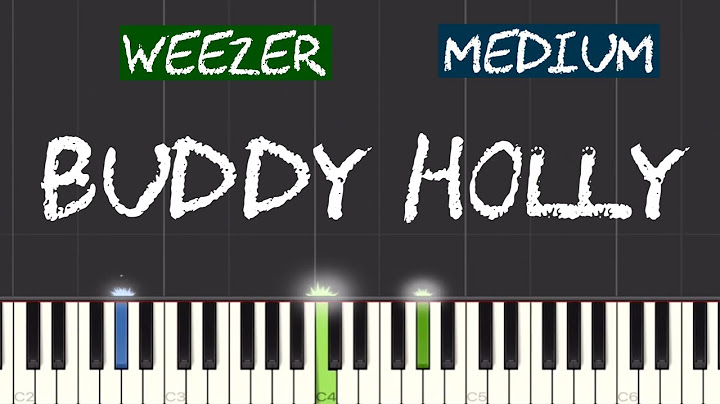 Buddy Holly Piano version - Piano performance video thumbnail