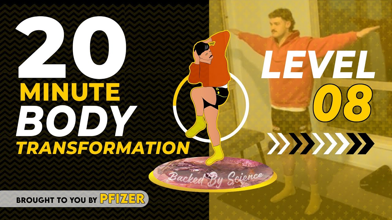 20 Minute Body Transformation | L8 | Guided Beginner to Advanced Daily Exercise Routine