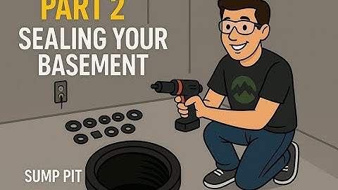 Radon Mitigation - Part 2 - Sealing your Basement and French Drain