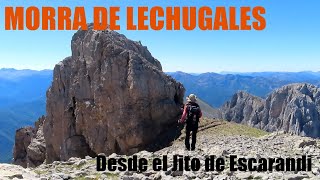MORRA DE LECHUGALES DESDE EL JITO DE ESCARANDI | PICOS DE EUROPA-ASTURIAS/CANTABRIA