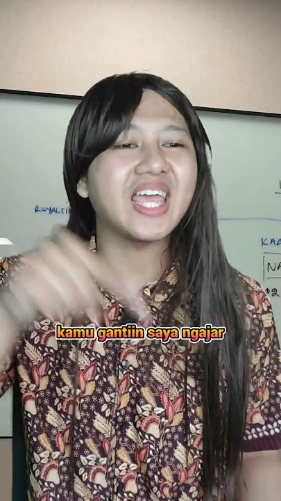 Ketika murid terlalu pintar #ngakak