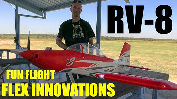 FLEX INNOVATIONS RV-8 FLIGHT#rcaircraft #rc #aviation #rcplane #aeroplane #flexinnovations #rv8
