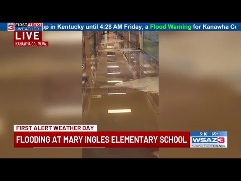Mary Ingles Elementary School in Kanawha County was impacted by flooding on Thursday.
For more Local News from WSAZ:  https://www.wsaz.com/
For more YouTube Content: https://www.youtube.com/channel/UCrcuU0JXXy8oIBqEB13mrwA Mary Ingles Elementary School impacted by flooding