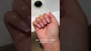 POV: you found the best press on nails #pressonnails #fakenails #nailhacks