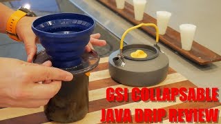 GSI Outdoors Collapsible Java Drip: Versatile Coffee Drip for the Trail, Home, or RV
